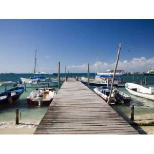 Fishing Boats Moored, Isla Mujeres, Quintana Roo, Mexico Photographic 