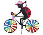20 inch Ladybug Bicycle Spinner (Wind Garden Products) (Outside 
