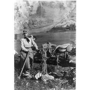   Fanny,Fannie Bullock Workman w/ mountain climbing gear