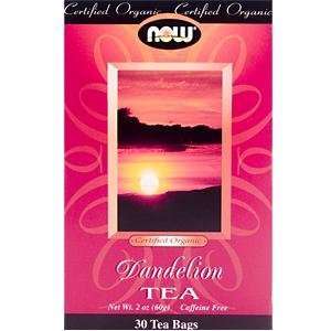  Dandelion Tea, Caffeine Free, 30 Tea Bags, 2 oz (60 g 