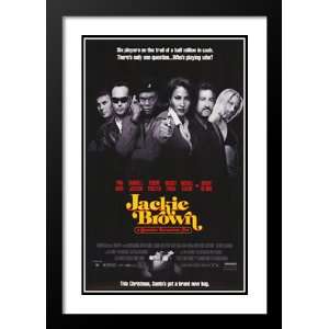 Jackie Brown 20x26 Framed and Double Matted Movie Poster   Style H 