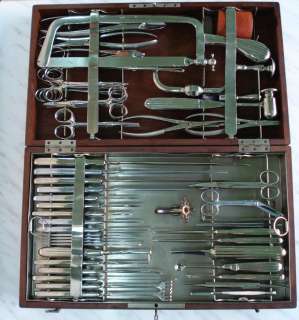 WWII UNIQUE GERMAN MEDICAL SURGICAL SET AESCULAP   MINT  