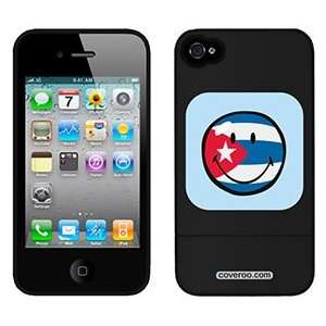  Smiley World Cuban Flag on AT&T iPhone 4 Case by Coveroo 