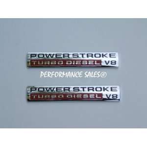  Ford F250 F350 Powerstroke Power Stroke Diesel Emblems 