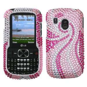  Phoenix Tail Diamante Protector Cover for LG 500G Cell 