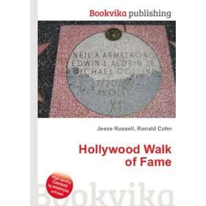  Hollywood Walk of Fame Ronald Cohn Jesse Russell Books