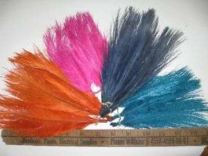Vintage Vulture Rhea Feathers fly tying spey  