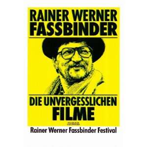  Rainer Werner Fassbinder Movie Poster (27 x 40 Inches 