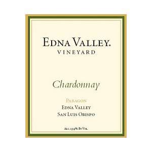    Edna Valley Vineyard Chardonnay 2007 375ML Grocery & Gourmet Food