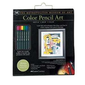   : The Metropolitan Museum of Art Color Pencil Art Kit: Home & Kitchen