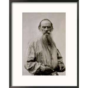  Half Length Portrait of the Famous Russian Author Lev 