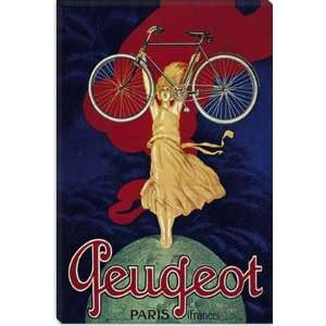  Peugeot Bicycle Advertising Vintage Poster Giclee Canvas 
