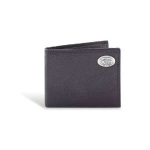 Texas A&M Leather Pebble Brown Passcase Wallet  Sports 