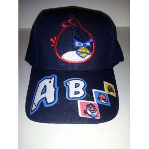  Angry Bird Embroidery Baseball Cap for Kids color BLACK 
