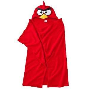  Angry Bird Fleece Hoodie Blanket Wrap 