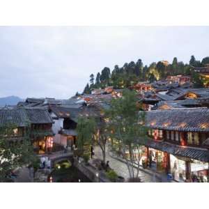 Old Town, Lijiang, UNESCO World Heritage Site, Yunnan Province, China 