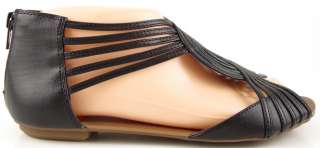 DOLCE VITA DORI Black Strappy Womens Shoes Sandals 7.5 M 884934501099 