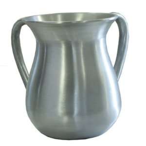  Anodize Aluminum Netilat Yadaim Wash Cup   Silver 