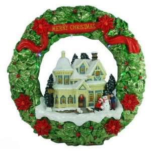  Residence House LED wreath Case Pack 4