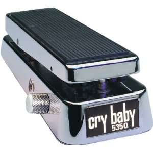  Dunlop 535QC Chrome Crybaby Wah Pedal Musical Instruments