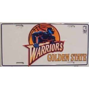 Golden State Warriors NBA License Plate Plates Tag Tags auto vehicle 