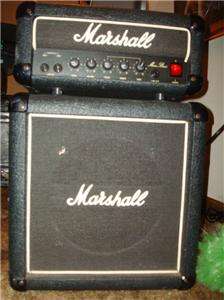  MARSHALL Micro Bass amp Half Stack Model 3505 30W 1 x 10 Cab Vintage 