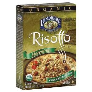     Organic Risotto, Florentine, Spinach and Mushroom, 5.75 oz   3pk
