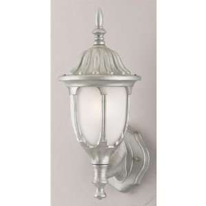Westinghouse 64690 1 Light Wall Lantern Antique Silver Finish on Cast 