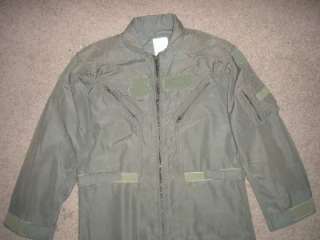 Flight Suit 42R Military Coveralls Overalls Mens Fly #8  