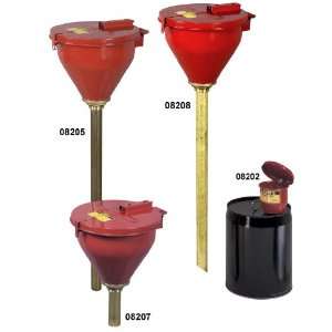  Small steel funnel w/ self closing cover & 1 (25mm) flame 