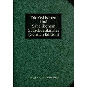   ¤ler (German Edition) Georg Philipp Eduard Huschke Books