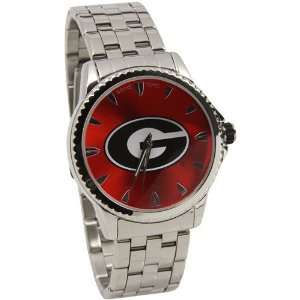  NCAA Georgia Bulldogs Manager Stainless Steel Watch 