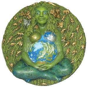  Millennial Gaia   Mother Earth Plaque: Home & Kitchen