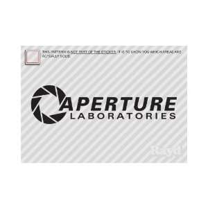  (2x) Aperture Science   Portal   Sticker   Decal   Die Cut 