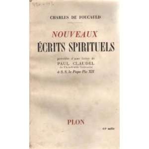   spirituels. meditations sur les evangiles. De Foucauld Charles Books