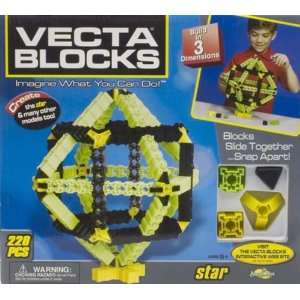  Vecta Blocks Star 3d Model Kit Toys & Games