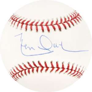  Leon Durham Autographed Baseball