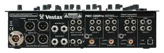 New Vestax PMC 580 PRO 4 Channel Digital Pro DJ Mixer  