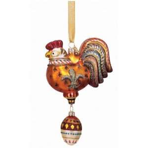 Reed & Barton Three French Hens Ornament 