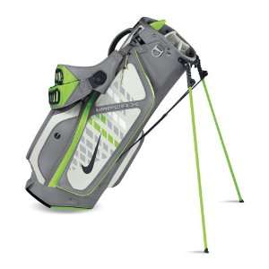 Nike 2012 Vapor X Golf Stand Bag (Gray/Green/Swan)  Sports 