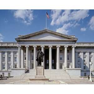  Imposing U.S. Treasury Building, Washington   Majestic 