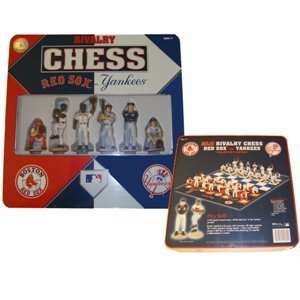 New York Yankees vs. Boston Red Sox Chess Set:  Sports 