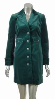 Sutton Studio Womens Velvet Jean & Military Jacket Suit  
