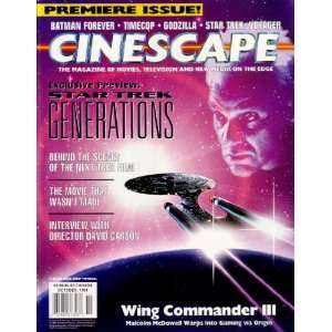 Star Trek Generations 1994 Cinescape magazine (Premiere Issue)