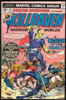 Amazing Adventures #34 Killraven Marvel 1976 Russell HG  