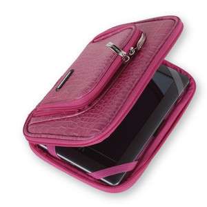 CaseCrown Pocket Case for  Kindle Fire (Alligator Hot Pink 