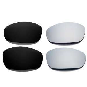   Black + Titanium Lenses For Oakley Five 4.0