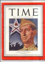 MAGAZINE TIME Lt. Gen. Mark Clark OCTOBER 4 1943  