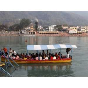  River Ganges Boat, Rishikesh, Uttarakhand, India, Asia 