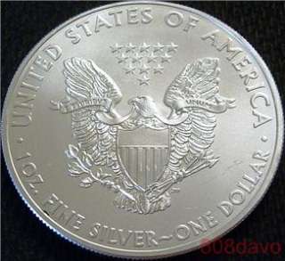 2012 AMERICAN EAGLE 1 oz. silver coin BU NEW RELEASE  